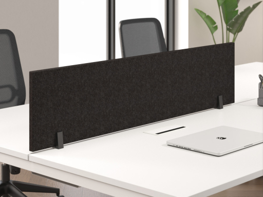 Cloisonnette acoustique frontale pour bureau et bench AKKA
