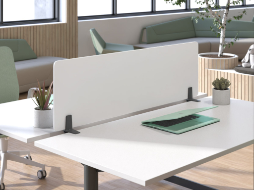 Cloisonnette frontale pour bureau et bench PLAY