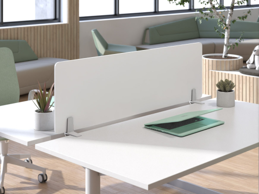 Cloisonnette frontale pour bureau et bench PLAY