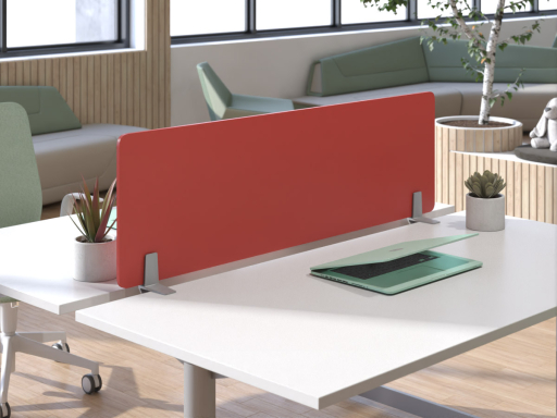Cloisonnette frontale pour bureau et bench PLAY