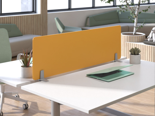 Cloisonnette frontale pour bureau et bench PLAY