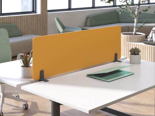 Cloisonnette frontale pour bureau et bench PLAY