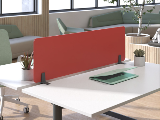Cloisonnette frontale pour bureau et bench PLAY