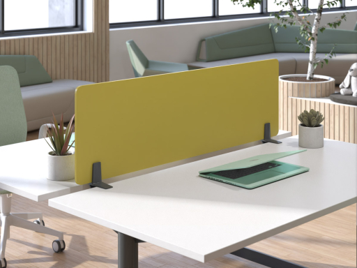Cloisonnette frontale pour bureau et bench PLAY
