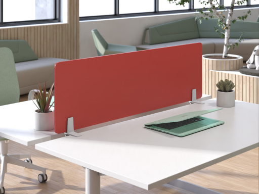 Cloisonnette frontale pour bureau et bench PLAY