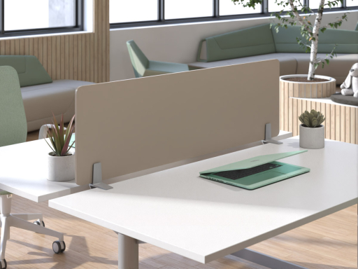 Cloisonnette frontale pour bureau et bench PLAY