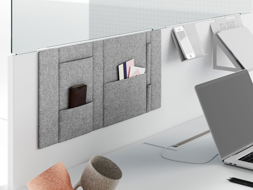 Accessoire acoustique pour écran frontal