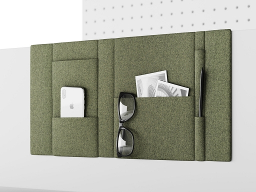 Accessoire acoustique pour écran frontal pour 2 personnes