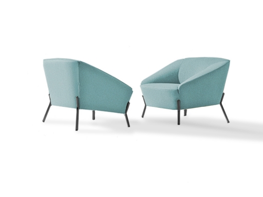 Chauffeuse d'accueil 1 place NOA, design