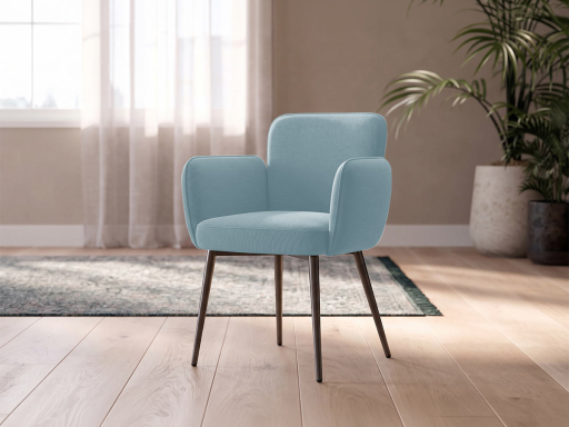 Lot de 2 fauteuils d'accueil CÉLIO en tissu, fabriqué en Italie