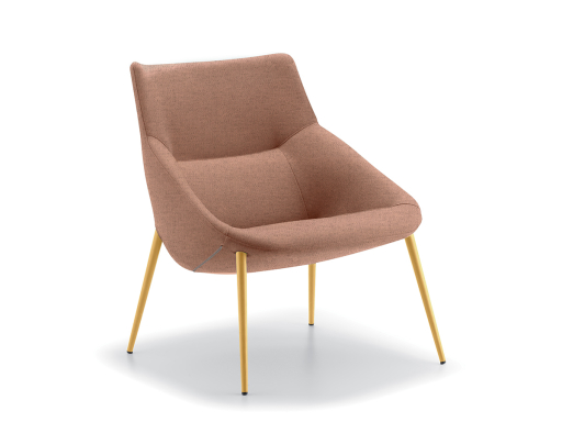 Fauteuil lounge design, fabriqué en Espagne