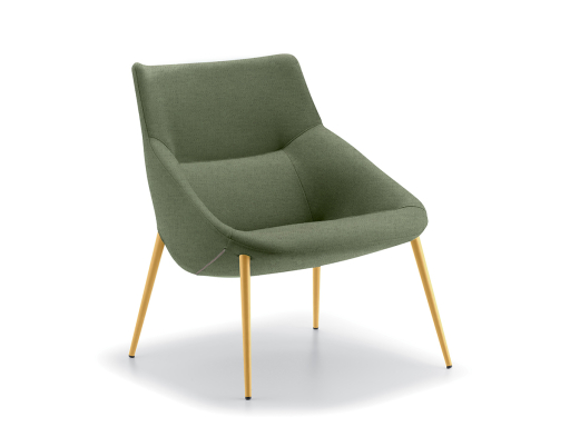 Fauteuil lounge design, fabriqué en Espagne