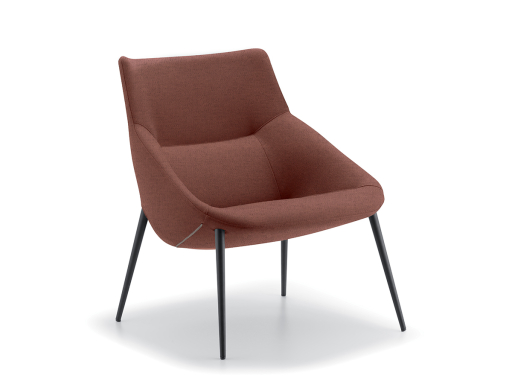 Fauteuil lounge design, fabriqué en Espagne