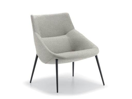 Fauteuil lounge design, fabriqué en Espagne