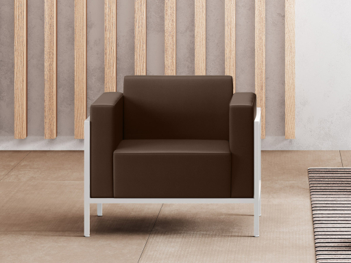Fauteuil d'accueil, fabrication italienne