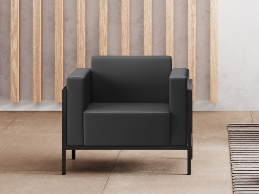 Fauteuil d'accueil, fabrication italienne