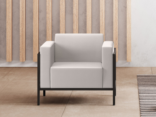 Fauteuil d'accueil, fabrication italienne