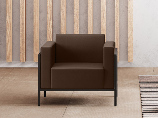 Fauteuil d'accueil, fabrication italienne