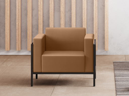 Fauteuil d'accueil, fabrication italienne