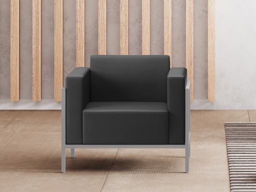 Fauteuil d'accueil, fabrication italienne
