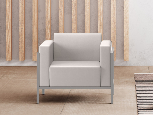 Fauteuil d'accueil, fabrication italienne