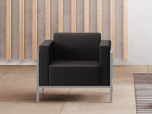 Fauteuil d'accueil, fabrication italienne