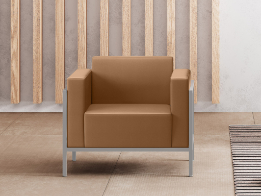 Fauteuil d'accueil, fabrication italienne