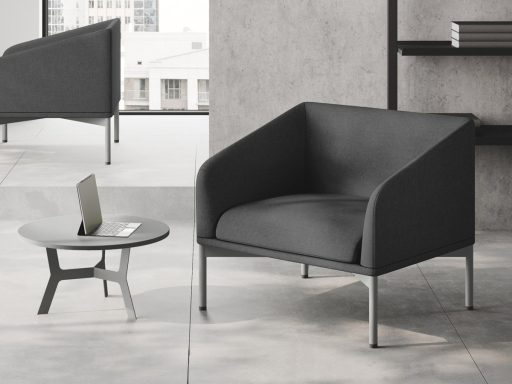 Fauteuil d'accueil, fabrication italienne