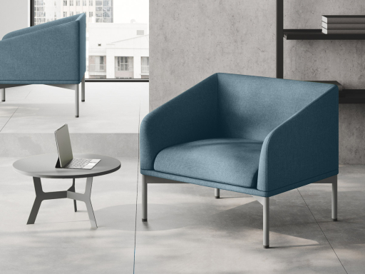 Fauteuil d'accueil, fabrication italienne