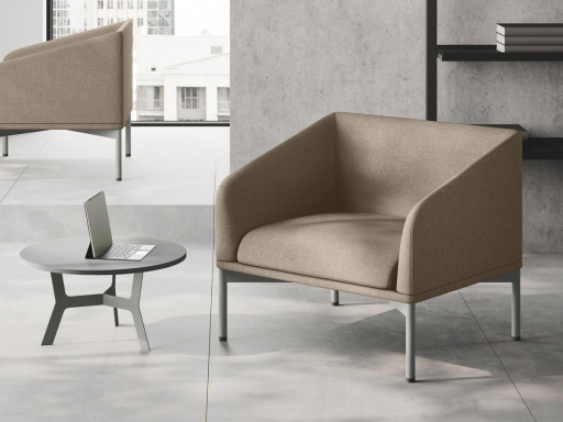 Fauteuil d'accueil, fabrication italienne