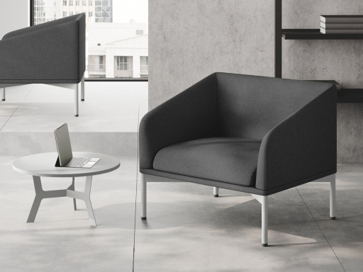 Fauteuil d'accueil, fabrication italienne