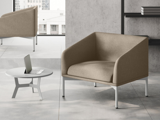 Fauteuil d'accueil, fabrication italienne