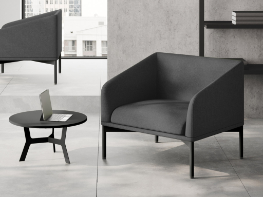 Fauteuil d'accueil, fabrication italienne