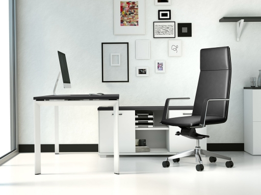Fauteuil de direction ARAMIS en simili cuir, pas cher