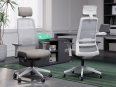 Deskissimo - Fauteuil de direction NOCTIS White