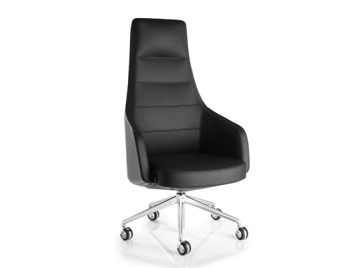 Fauteuil de direction en cuir VISION