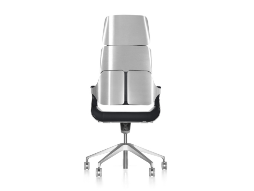 Fauteuil SILVER 362S Dossier haut avec dossier métal, Design