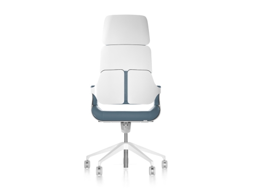 Fauteuil SILVER 362S Dossier haut avec dossier métal, Design