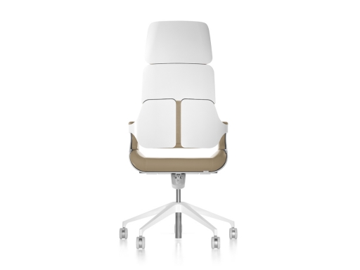 Fauteuil SILVER 362S Dossier haut avec dossier métal, Design