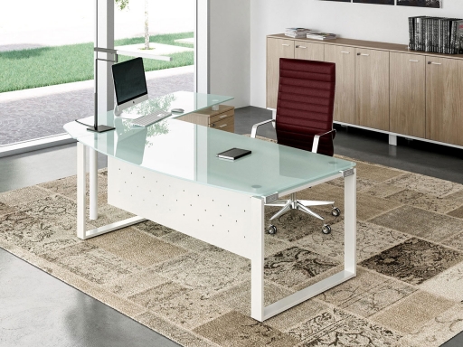 Fauteuil de direction en cuir SERENITY design