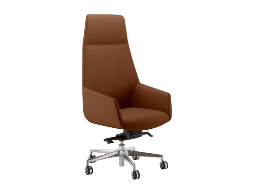 Fauteuil de direction en cuir italien