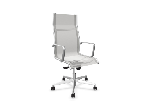 Fauteuil de direction design en résille