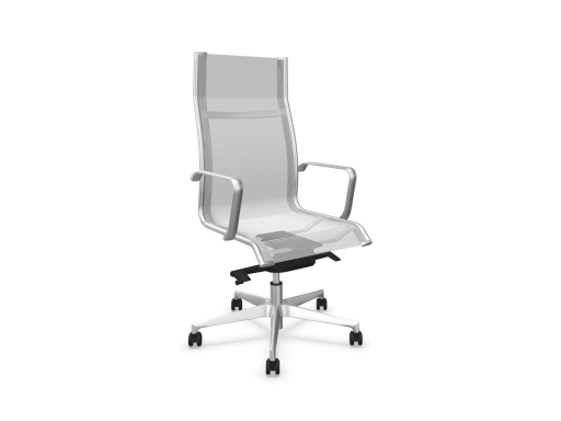 Fauteuil de direction design en résille