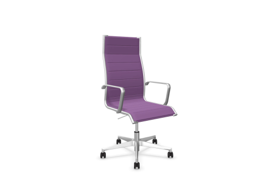 Fauteuil de direction design en cuir