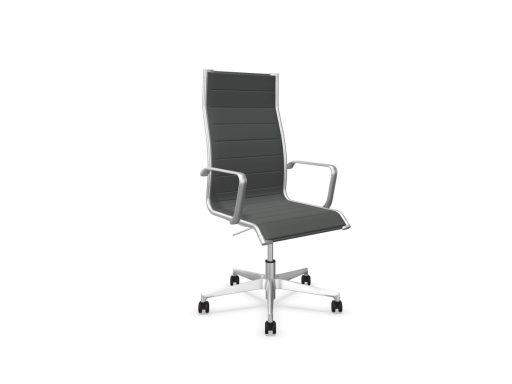 Fauteuil de direction design en cuir