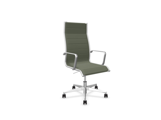 Fauteuil de direction design en cuir