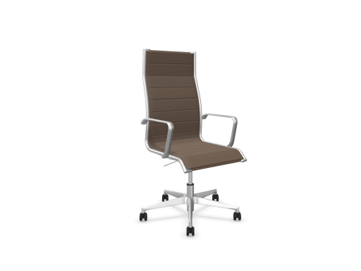 Fauteuil de direction design en cuir