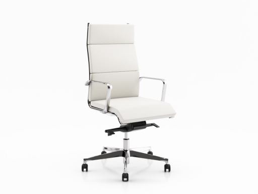 Fauteuil de direction en cuir confortable