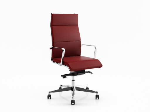 Fauteuil de direction en cuir confortable