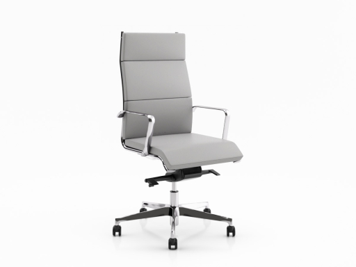 Fauteuil de direction en cuir confortable